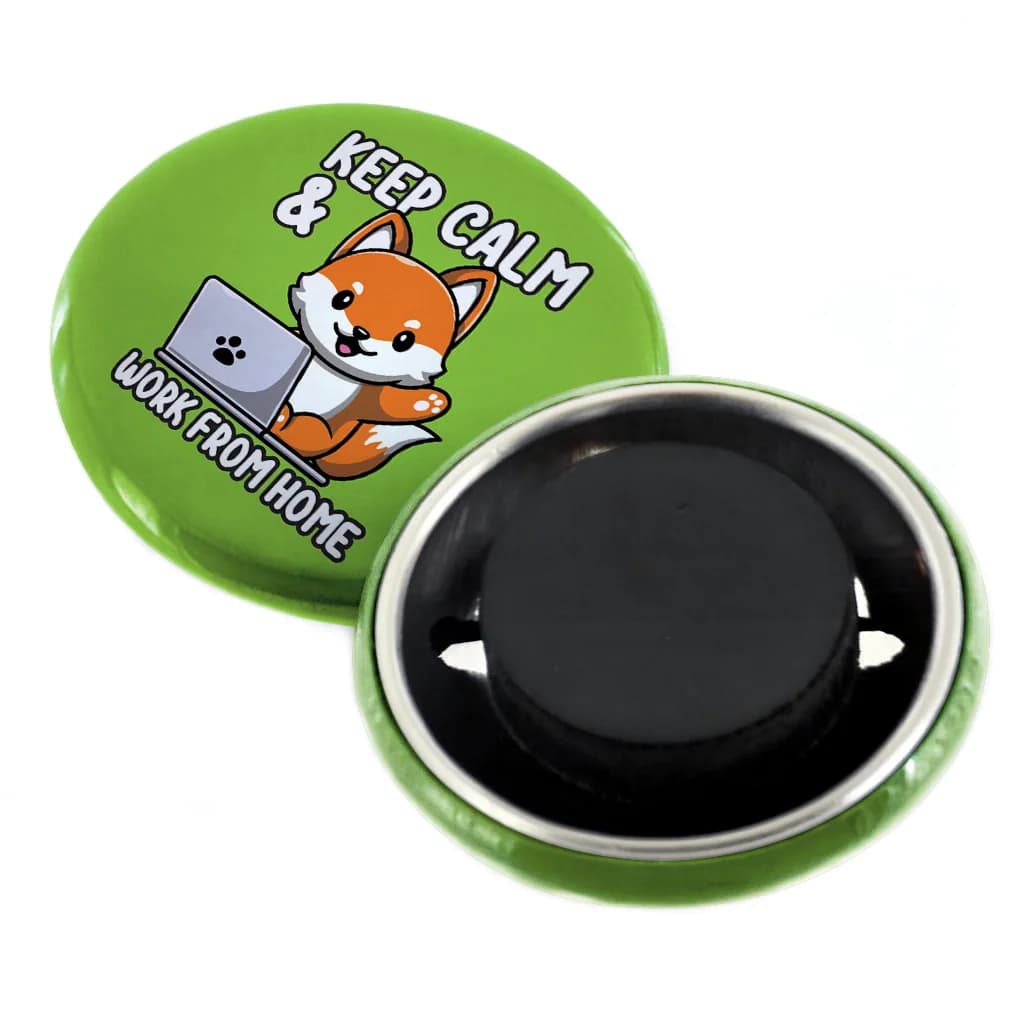 1.5" Round Custom Refrigerator Magnet Button
