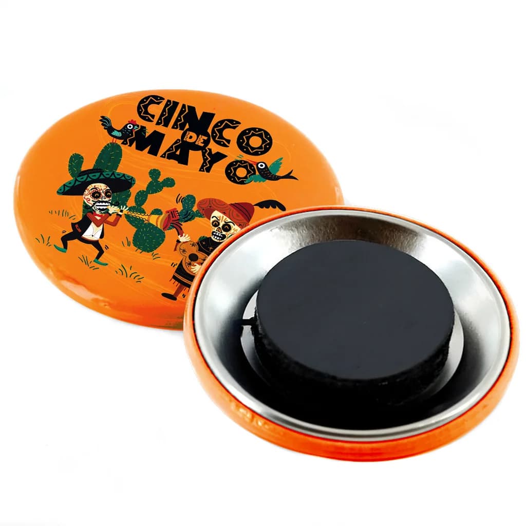 1.75" Round Custom Fridge Magnet Button