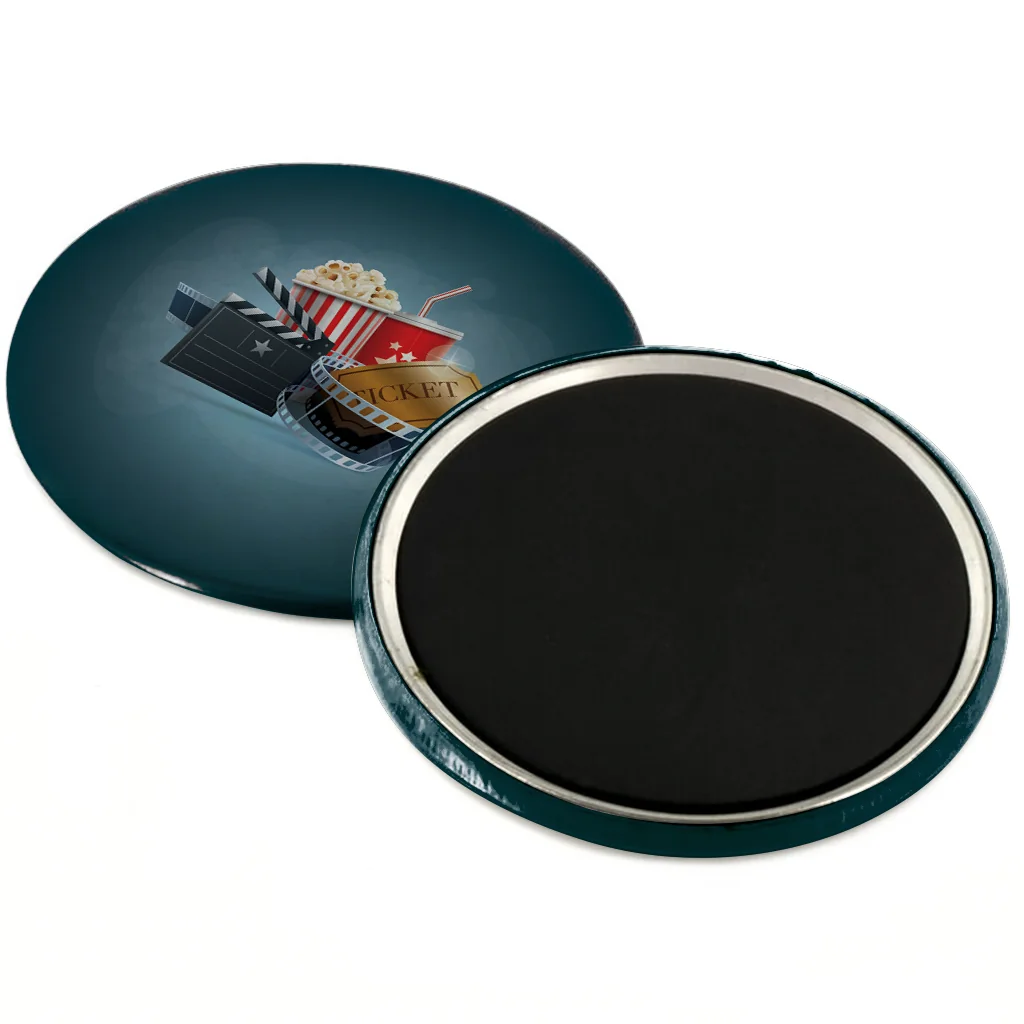 2.25" Round Custom Fridge Magnet Button